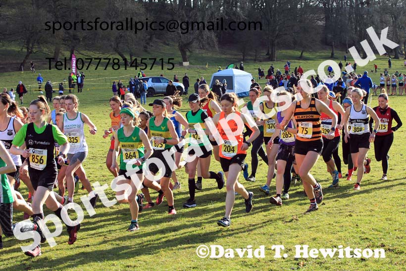 Senior womens 2023 NEHL, Thornley Farm, Peterlee, County Durham. Photo: David T. Hewitson/Sports for All Pics